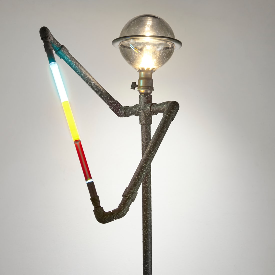 Harry Anderson, blown glass floor lamp, 1987 (1 of 7)