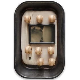 Maurizio Pellegrin, assemblage sculpture, 1995