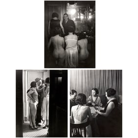 Brassai, (3) signed photographs, c. 1932