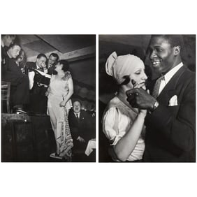 Brassai, (2) signed photographs, c. 1931-32