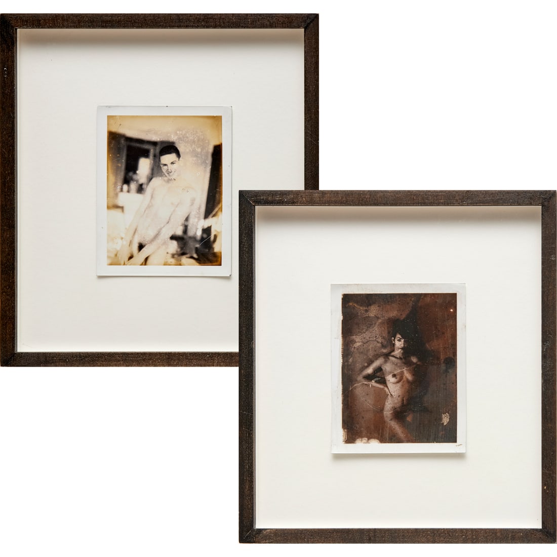 Mark Morrisroe, (2) polaroid photographs (1 of 9)