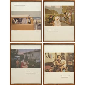 Tracey Moffatt, (4) offset photolithographs