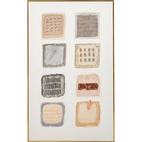 Ida Kohlmeyer, mixed media on canvas, 1978