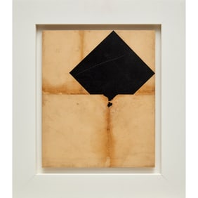 Robert Kelly, mixed media on board, 2018