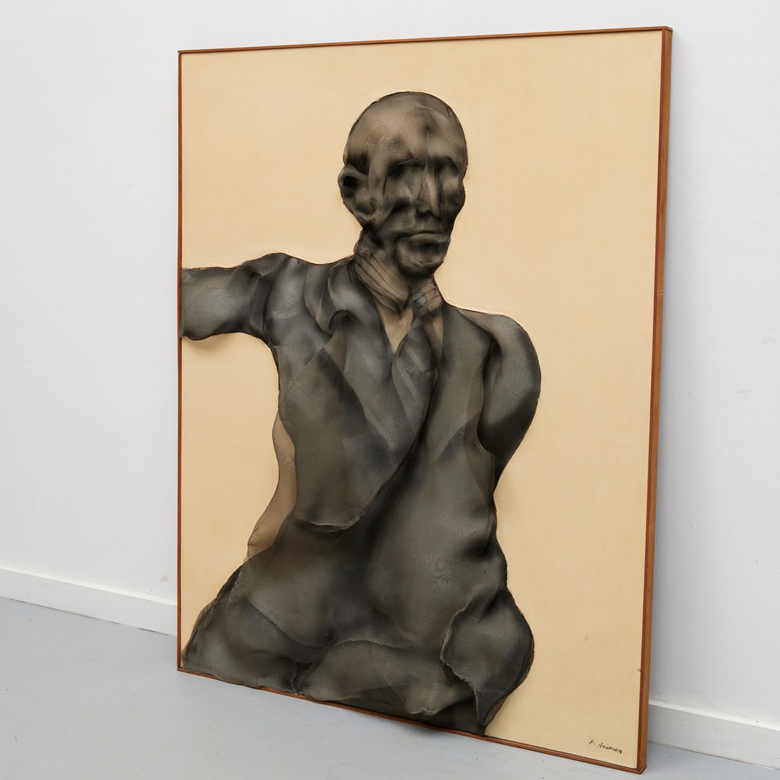 Marshall Arisman, large mixed media on masonite (1 of 9)