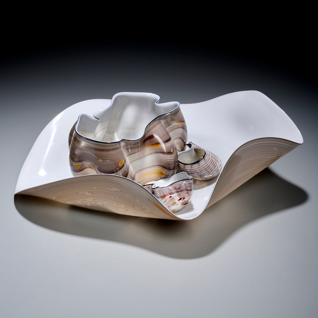 Dale Chihuly, Macchia glass set, 1982 (1 of 10)