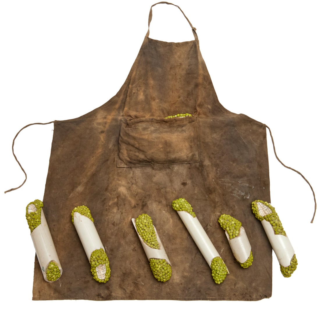 The Peppers, mixed media installation, 1989: The Peppers, mixed media installation, 1989, The Peppers (Oleg Petrenko, Ukrainian, b. 1964 and Ludmila Skripkina, Ukrainian, b. 1965), "Bone Marrow", signed in Cyrillic "Peppers" and dated verso, dye