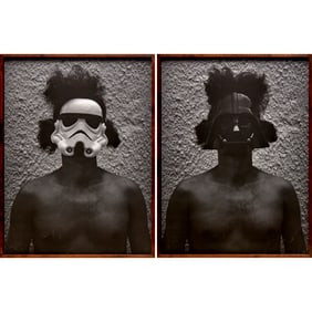 Paulo Nazareth, inkjet print diptych on paper