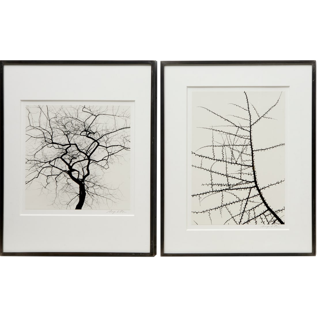 George Tice, (2) signed silver gelatin photographs (1 of 7)