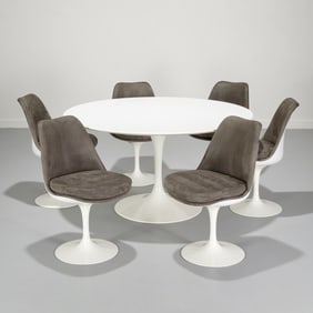 Eero Saarinen for Knoll "Tulip" table and chairs