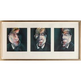 Francis Bacon, lithograph triptych on paper, 1981
