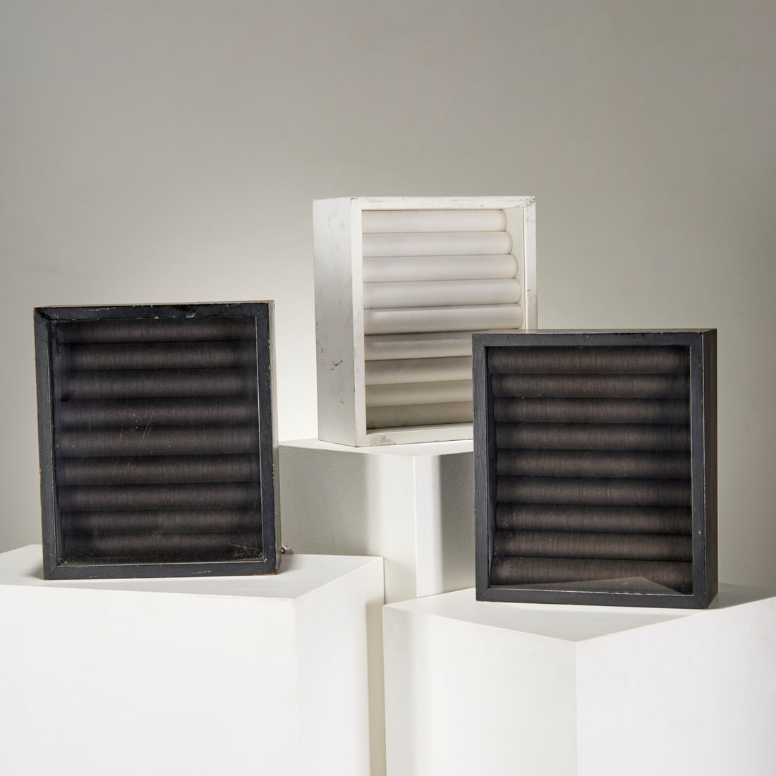 Harry Soviak, (3) mixed media, ex Feigen (1 of 6)