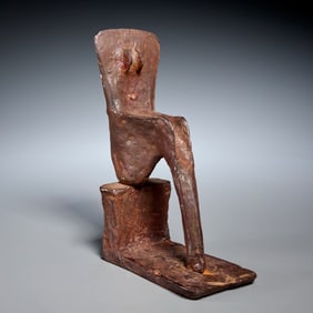 Lothar Fischer, cast iron sculpture, c. 1987