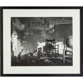 Abelardo Morell, silver gelatin photograph, signed