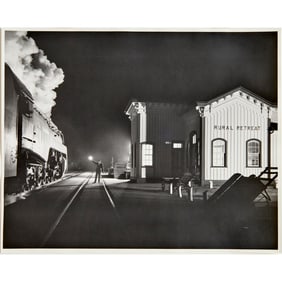 O. Winston Link, silver gelatin print, signed