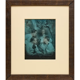 Mario Castagneri, toned silver gelatin photograph