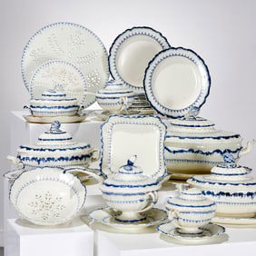 Wedgwood pearlware "Mared" part dinner service