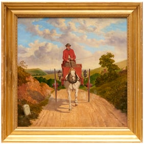 Benjamin Herring, oil on canvas