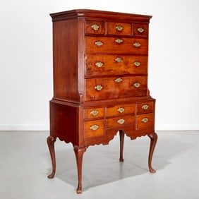 George I mahogany highboy
