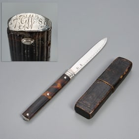 [George Washington] Monogrammed pocket knife