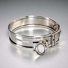 William IV sterling dog collar, ex Marshall