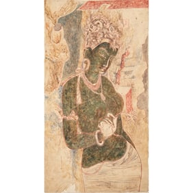 Nandalal Bose (attrib), watercolor