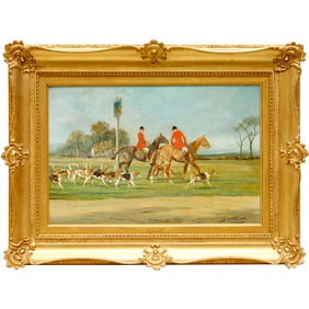 George Wright, oil on canvas