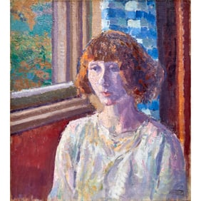 Spencer F. Gore, oil on canvas, 1911