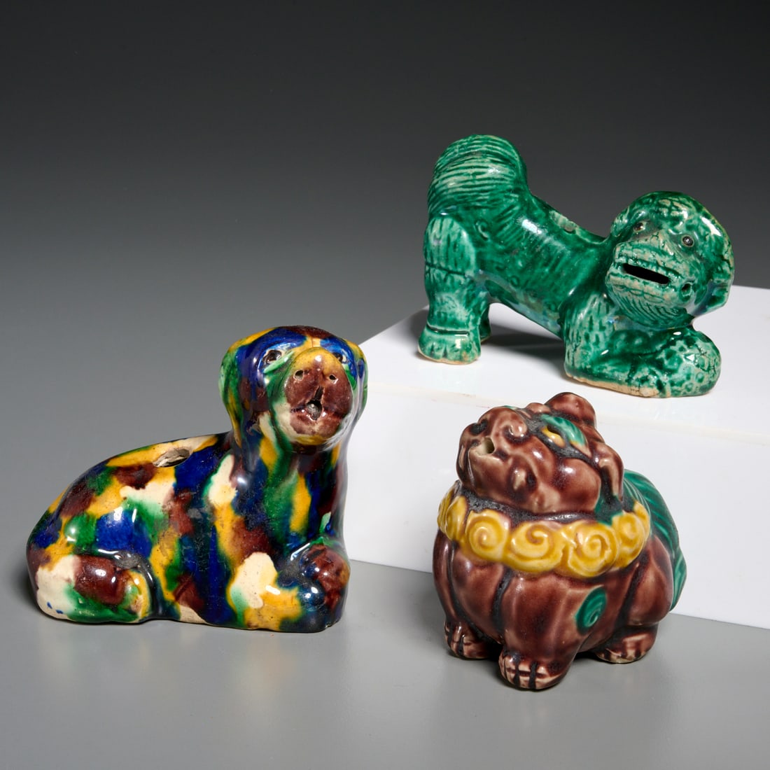 Group (3) Chinese porcelain water droppers (1 of 6)