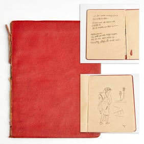 Nandalal Bose (attrib), original sketchbook