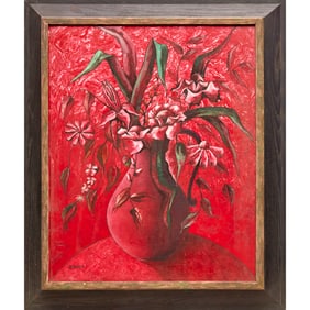 Jacques Enguerrand Gourgue, oil on Masonite