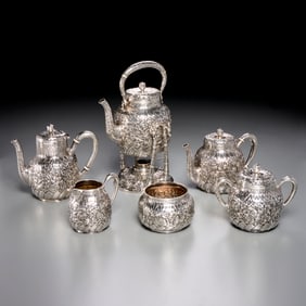 American sterling silver tea and coffee service