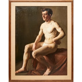 Thomas C. Cole, oil on canvas, SMFA Boston