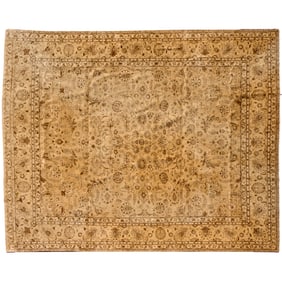 Antique Oushak carpet