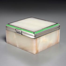 George Betjemann & Sons Ltd onyx box