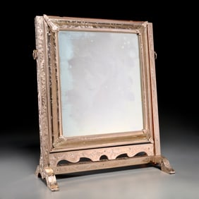 Crichton Bros. sterling silver vanity mirror