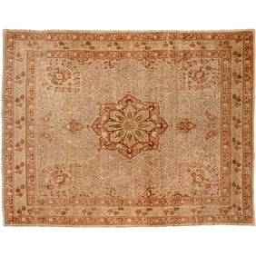 Antique Lavar Kerman carpet, ex F.J. Hakimian