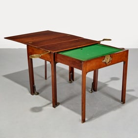 George III mahogany architects table