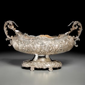 Turkish sterling silver centerpiece bowl