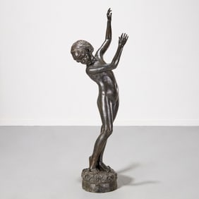 Bessie Potter Vonnoh, large bronze sculpture