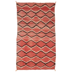 Navajo flatweave area rug