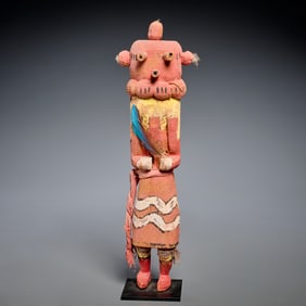 Hopi Peoples, large antique Kachina doll