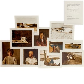 Andrew Wyeth Paintings, The Met portfolio, 1976