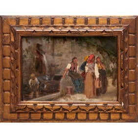 Emilio Gola, oil on canvas