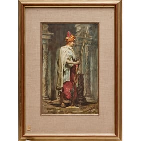 Giuseppe Signorini, Orientalist watercolor