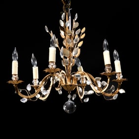 Maison Bagues (style) crystal chandelier