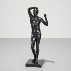 Auguste Rodin (after), bronze sculpture