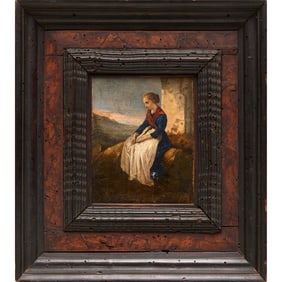 Domenico Induno (attrib), oil on canvas