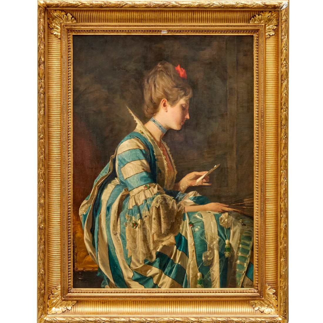 Domenico Induno, large oil on canvas (1 of 9)