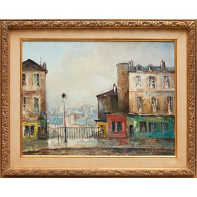 Lucien Delarue, oil on canvas